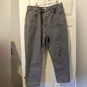 NWOT - Everlane 90s Cheeky Grey Jean